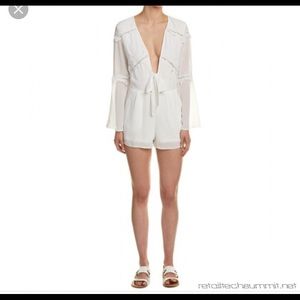 Love Riche Front Tie Romper